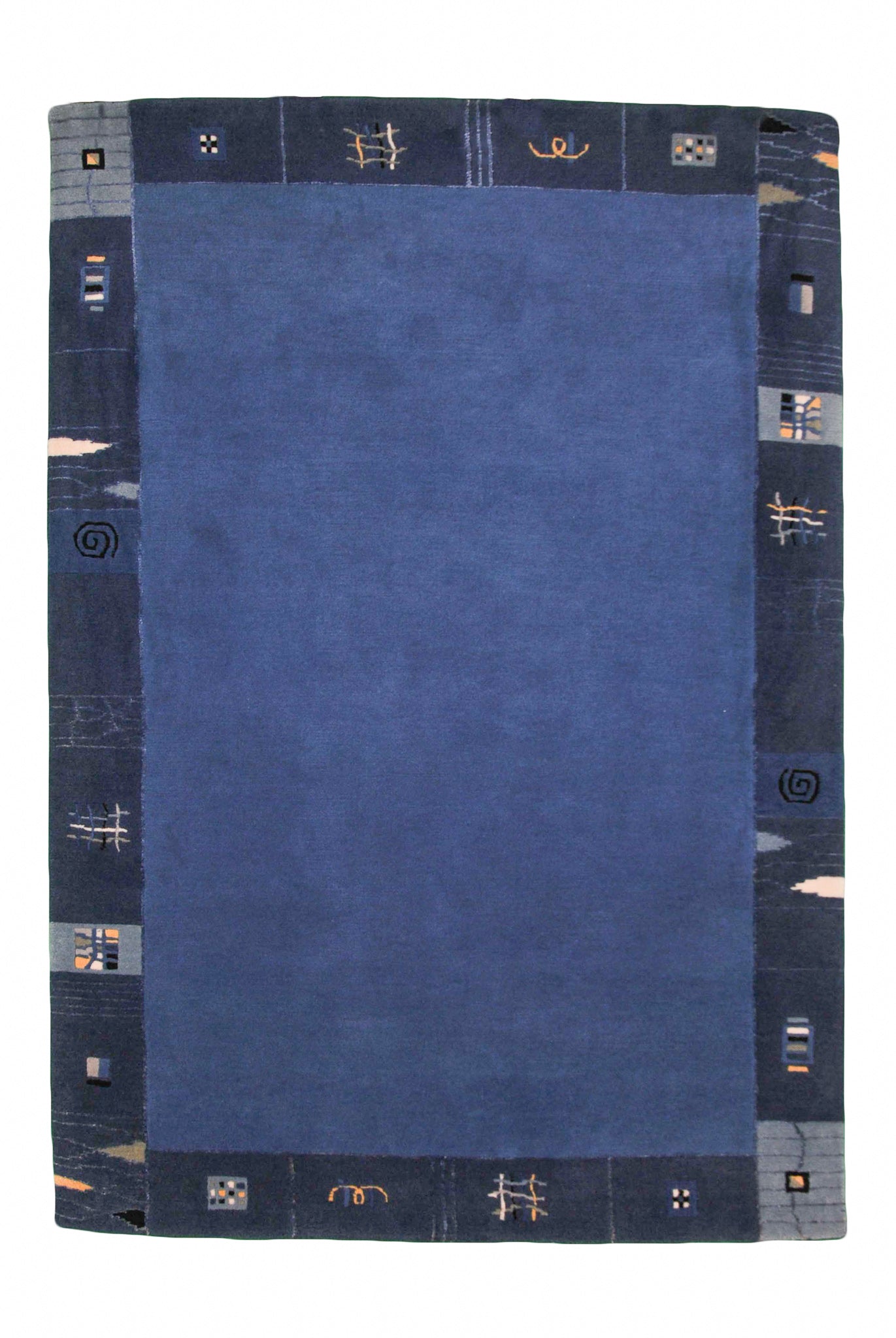 Edler Blau - 3955 - 140 x 200 cm