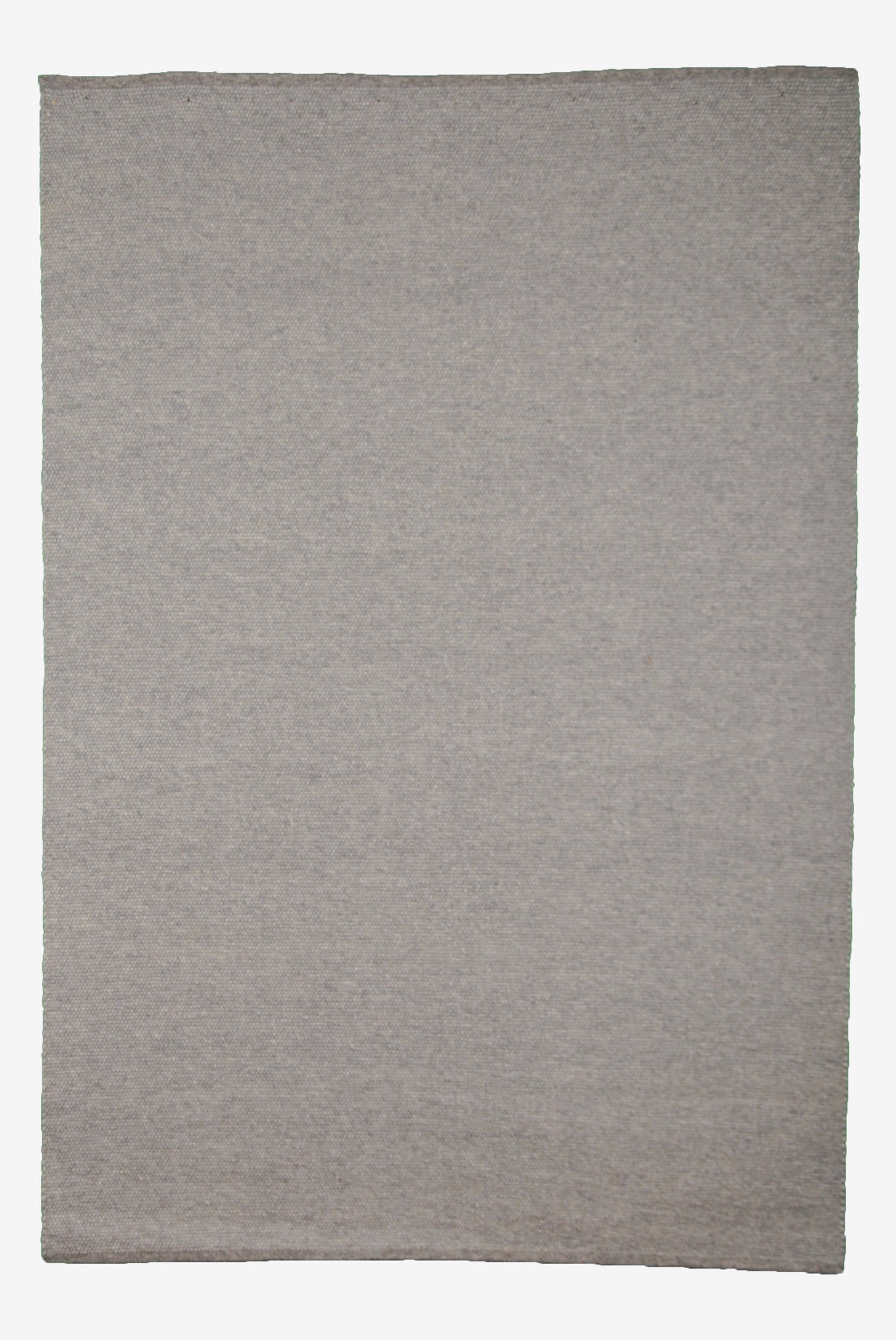 Handwebteppich Olbia Uni 1821 - Grau - 140 x 200 cm