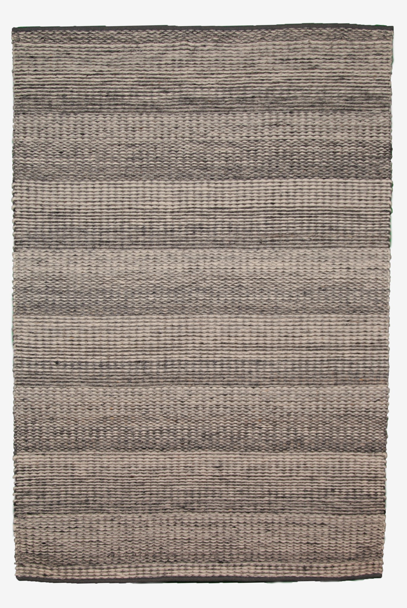 Handwebteppich Monza Spectrum 102/33 - Grau, weiß - 170 x 240